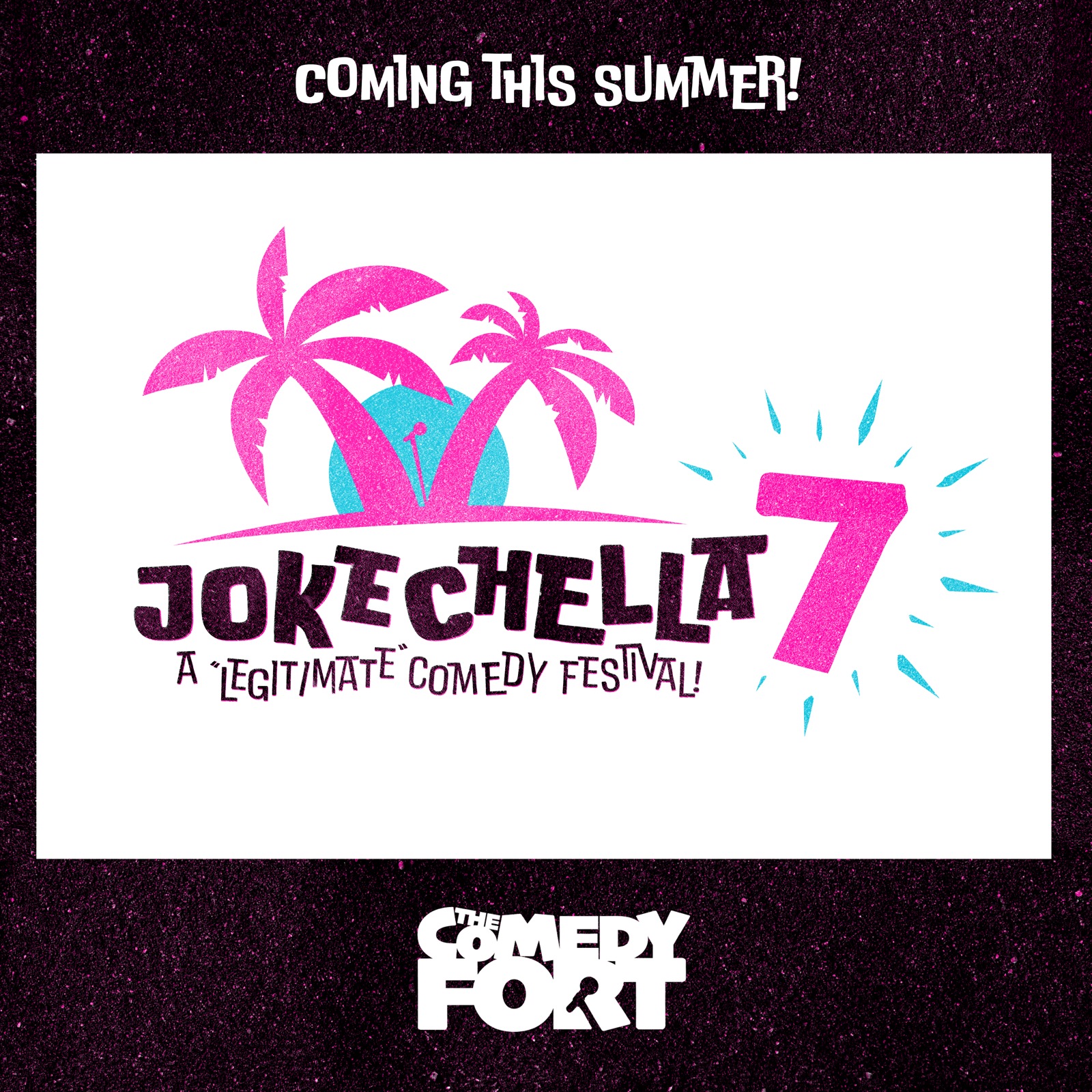 Square Jokechella 7 coming this summer social post